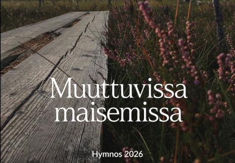Hymnos 2026 -vuosikirjan kansi